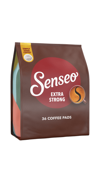 C21425906 Senseo Extra Strong 36x INT front left v01
