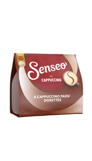 C21425906 Senseo Milk Cap 8x INT BROWN LDK front left v01 00 00